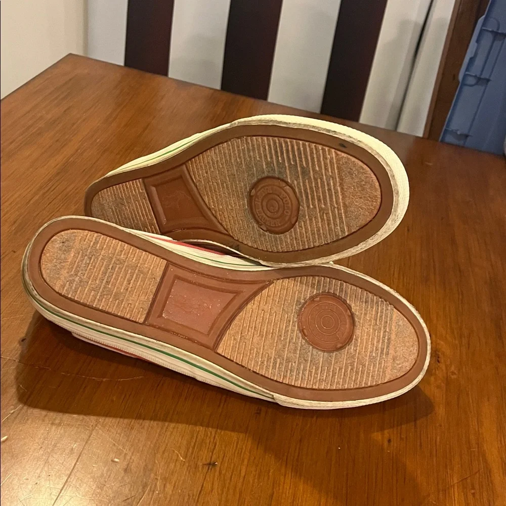 Polo Ralph Lauren Vance Side Lace Deck Boat Shoes Sneakers Pink Mens Size 11.5